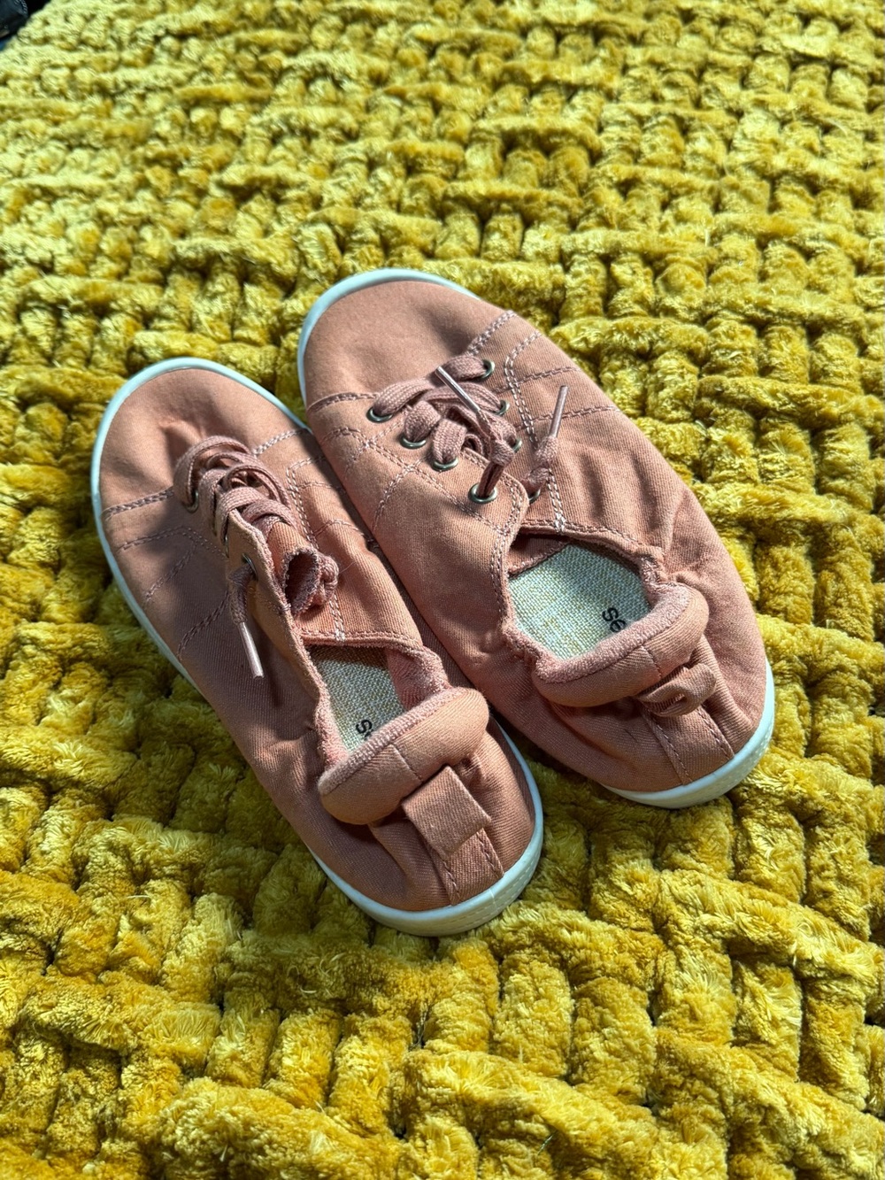 Maurices Dusty Rose Canvas Sneakers